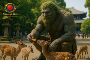 Nara’s Friendly Deer and Sweet Wagashi Stroll: A Giant’s Tale