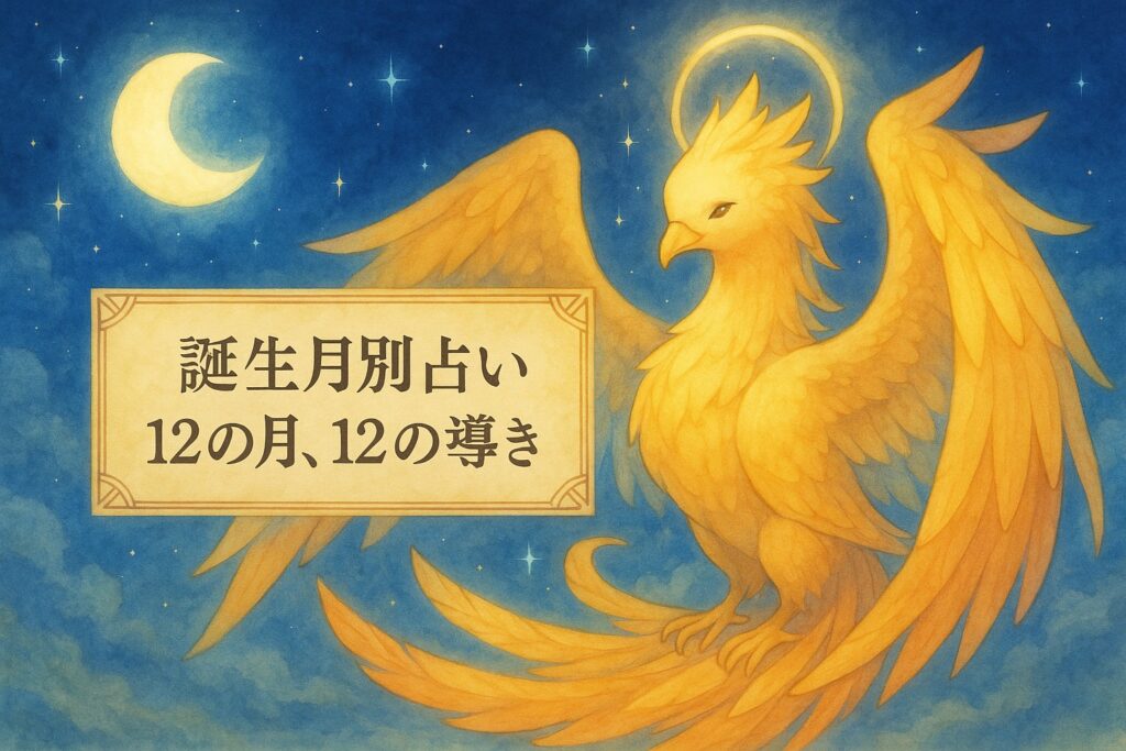 誕生月別占い：12の月、12の導き