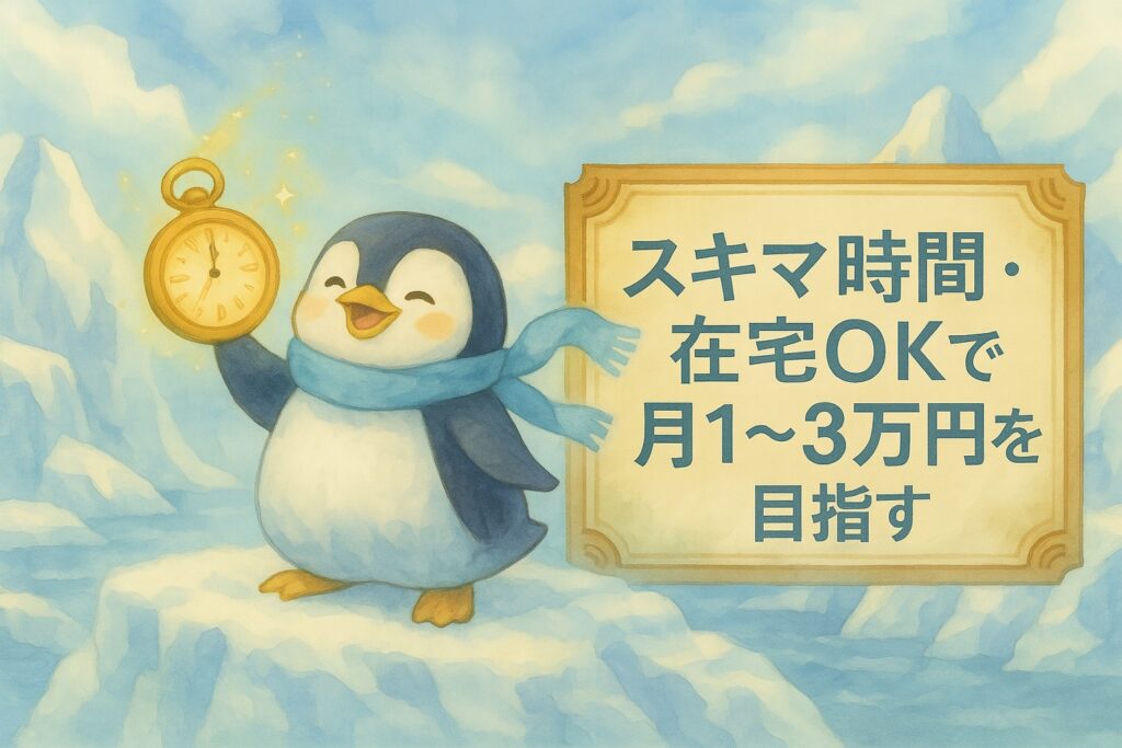 【2025年版】初心者向け副業5選｜スキマ時間・在宅OKで月1〜3万円を目指す