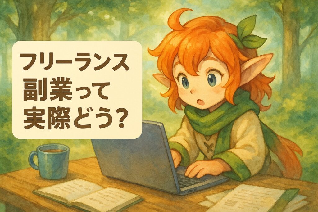 フリーランス副業って実際どうなの？リアルな声と失敗しない始め方