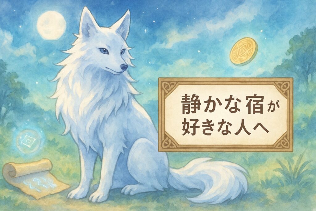 静かな宿が好きな人へ｜“物音が気にならない”宿を選ぶコツ