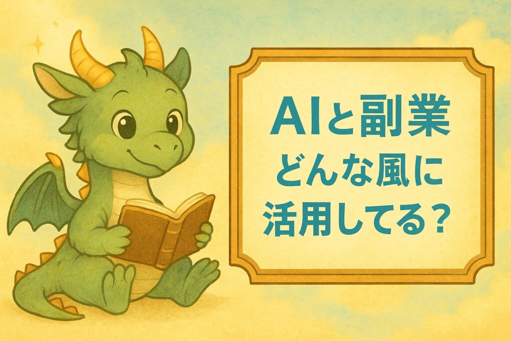 AI時代の副業、どう付き合う？