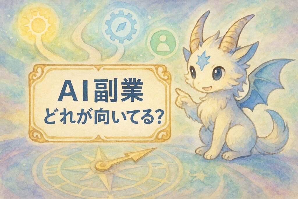 AI時代の副業攻略法！どんな仕事にAIが最適かを徹底解説