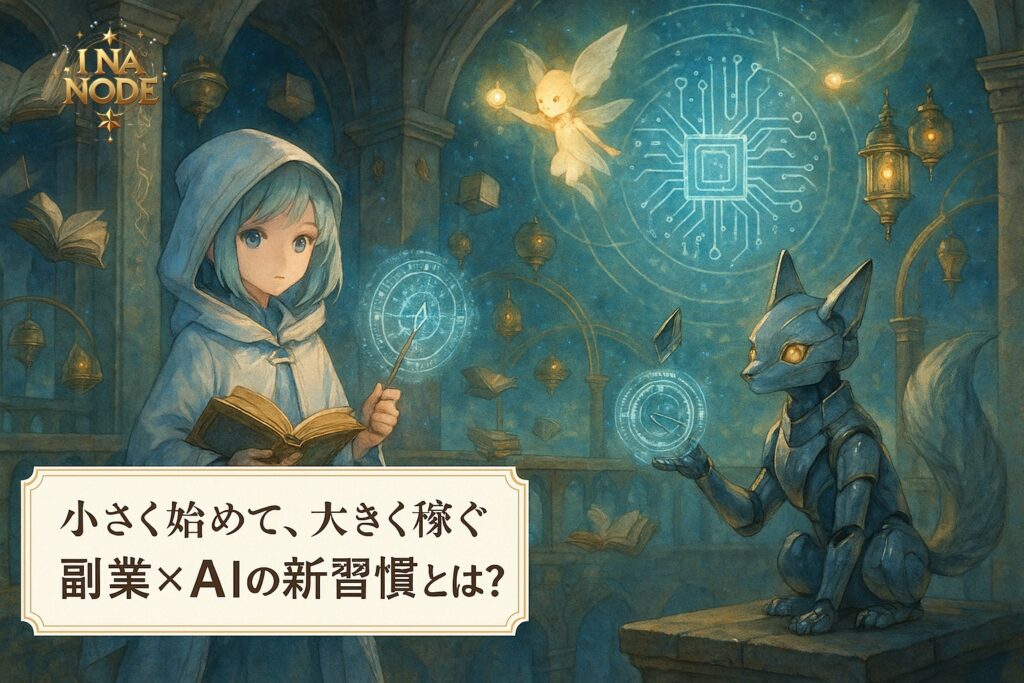 「小さく始めて、大きく稼ぐ」副業×AIの新習慣とは？