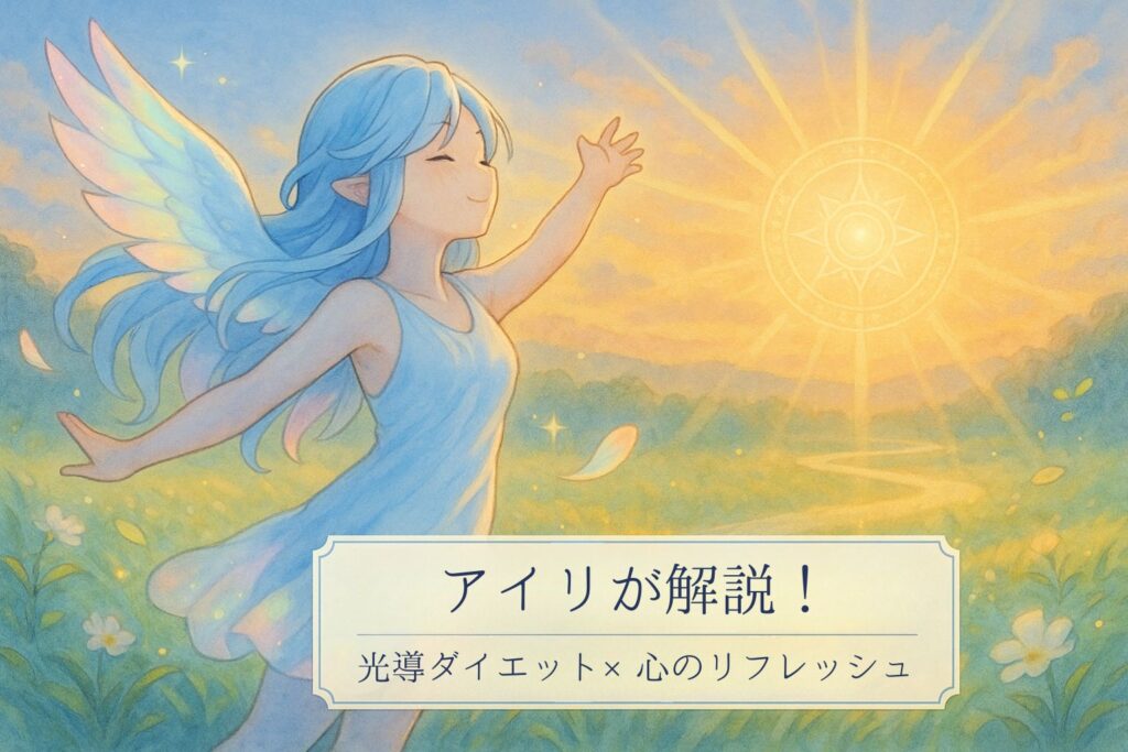 6. アイリが解説！光導ダイエット×心のリフレッシュ