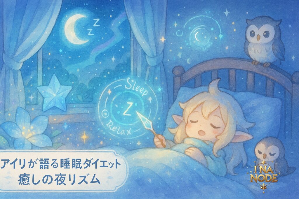 アイリが語る睡眠ダイエット｜癒しの夜リズム