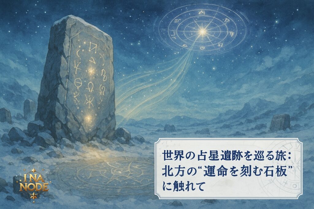世界の占星遺跡を巡る旅：北方の“運命を刻む石板”に触れて
