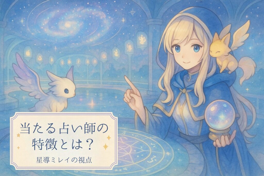 当たる占い師の特徴とは？星導ミレイの視点