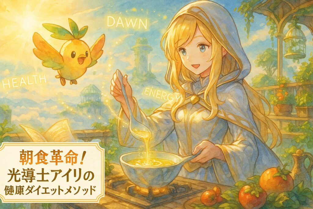 朝食革命！光導士アイリの健康ダイエットメソッド