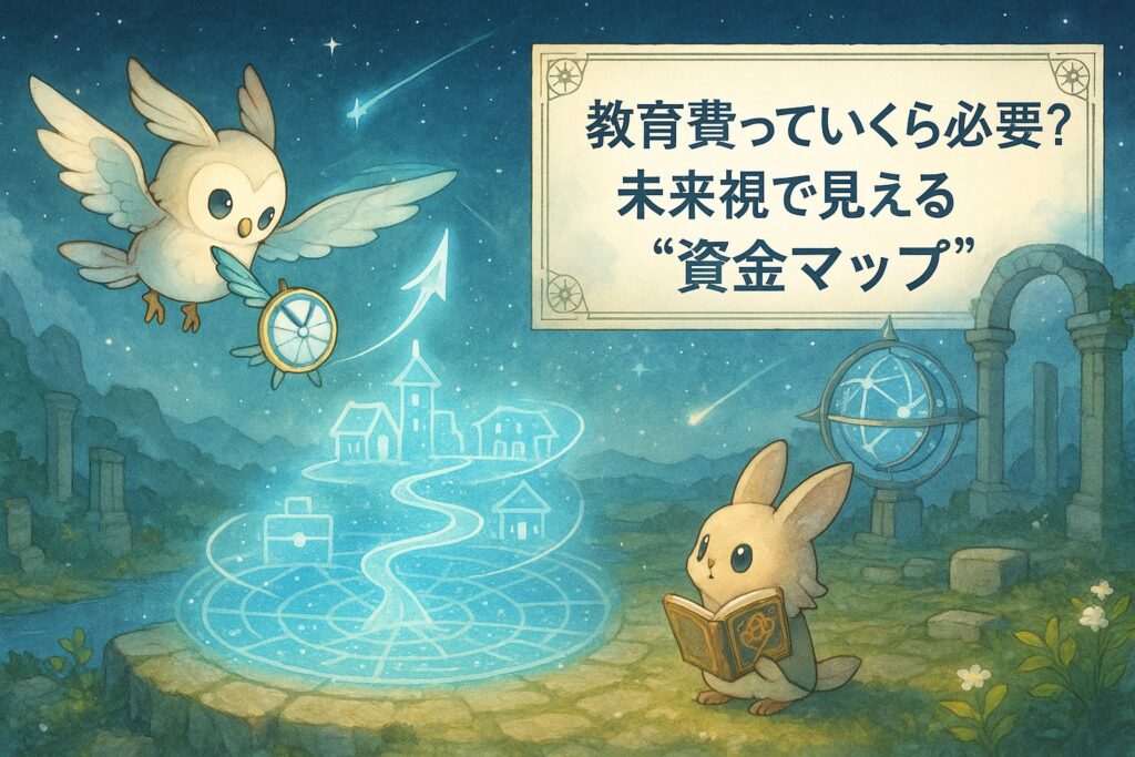 教育費っていくら必要？未来視で見える“資金マップ”