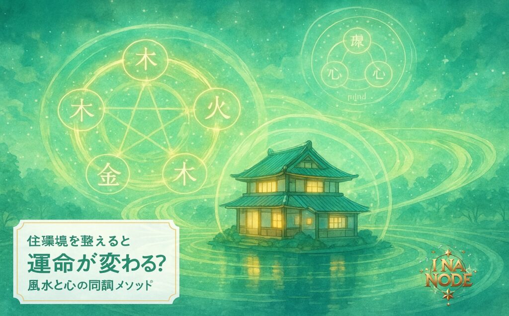住環境を整えると運命が変わる？風水と心の同調メソッド