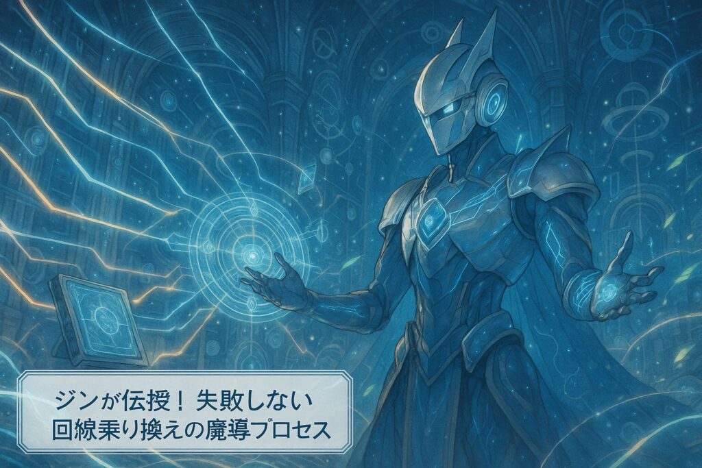 ジンが伝授！失敗しない回線乗り換えの魔導プロセス