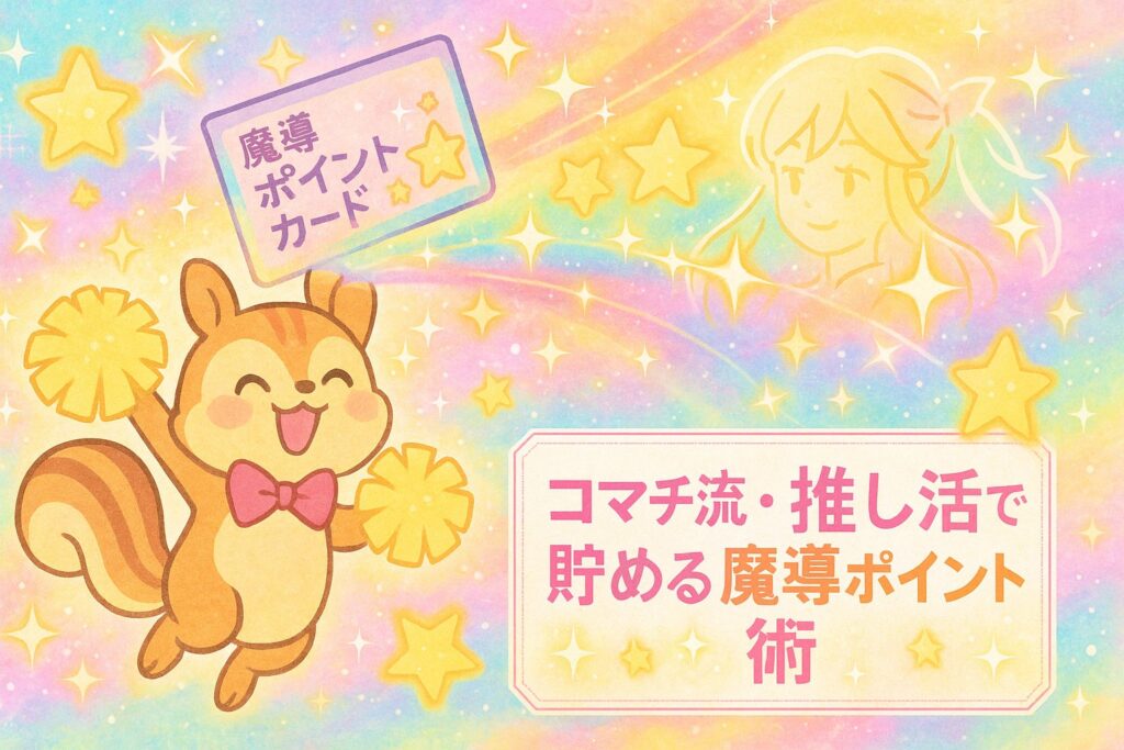 コマチ流・推し活で貯める魔導ポイント術