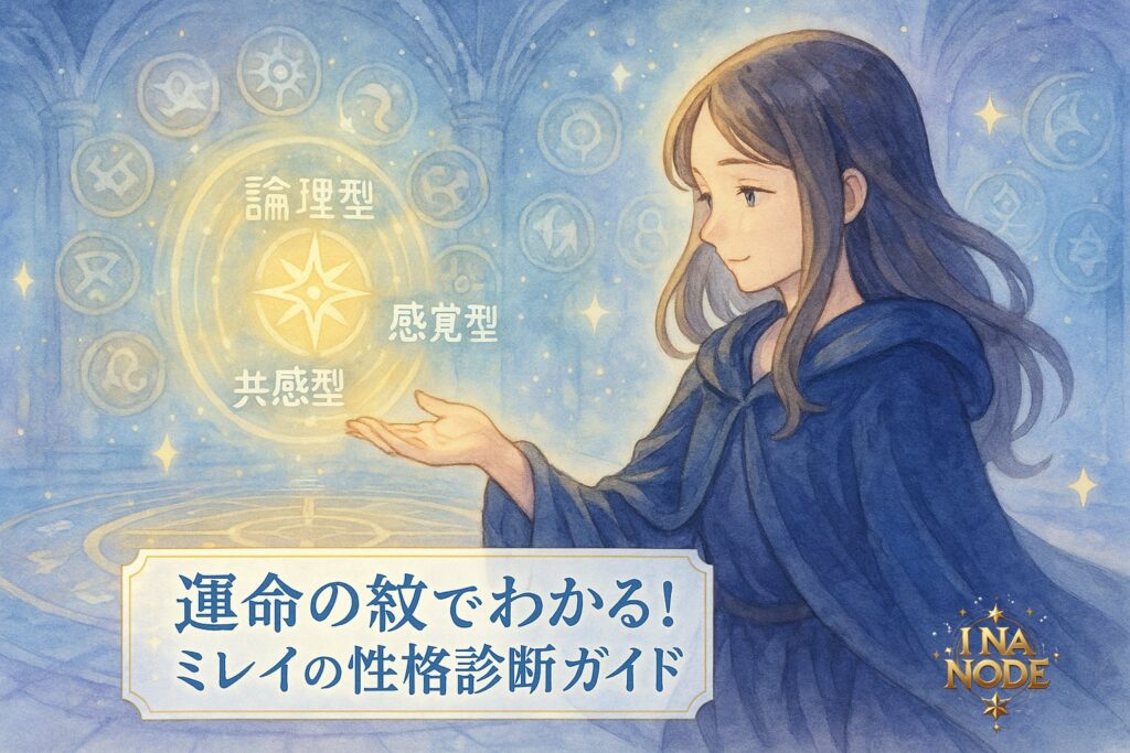 運命の紋でわかる！ミレイの性格診断ガイド
