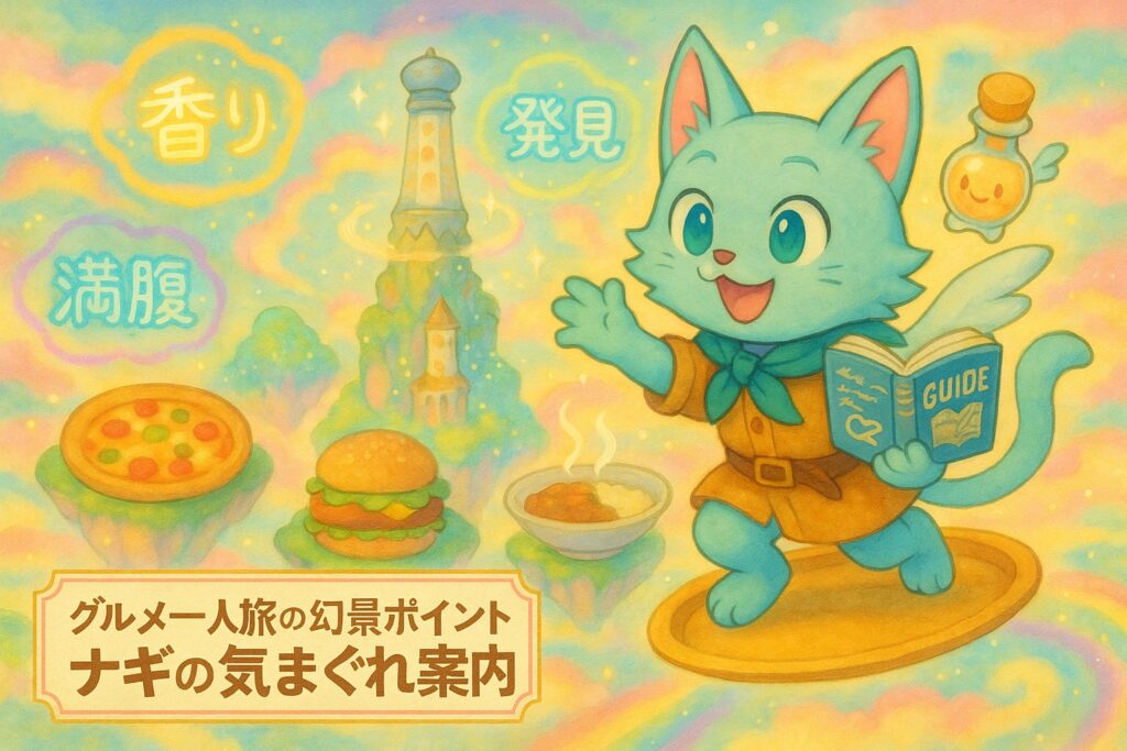 グルメ一人旅の幻景ポイント｜ナギの気まぐれ案内