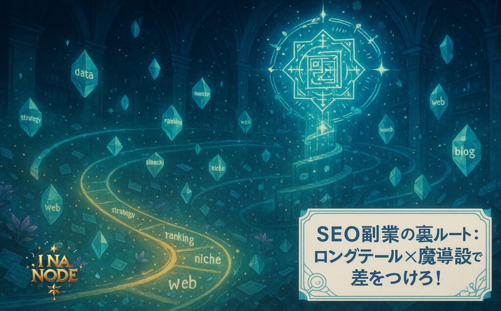 SEO副業の裏ルート：ロングテール×魔導設計で差をつけろ！