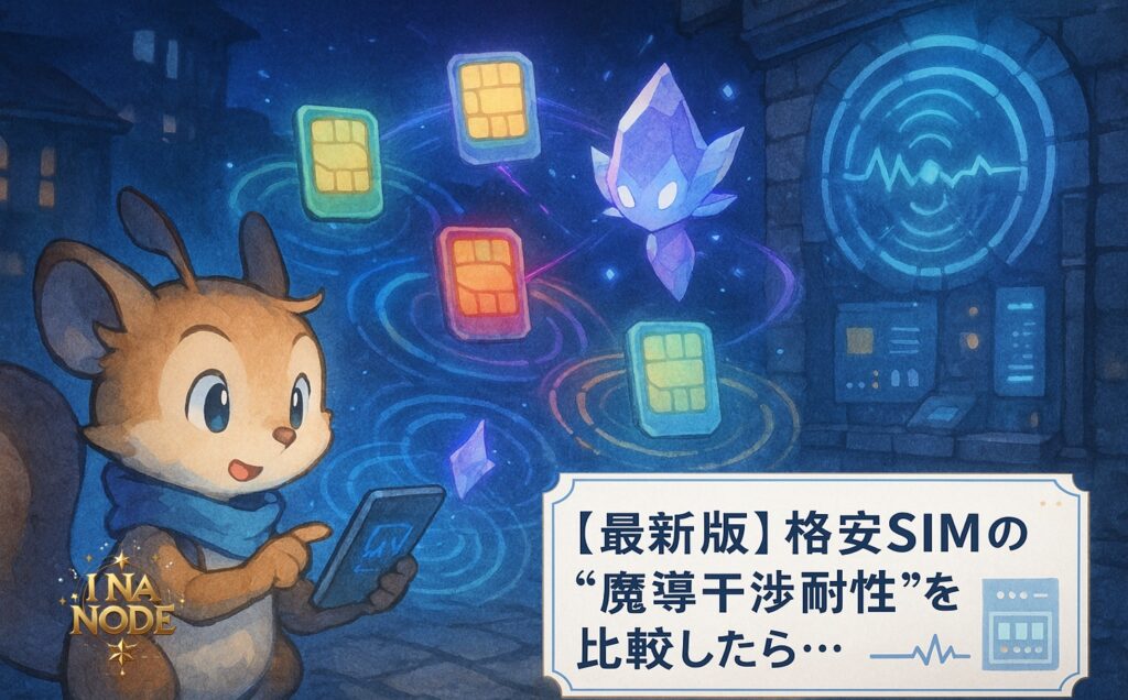 【最新版】格安SIMの“魔導干渉耐性”を比較したら…