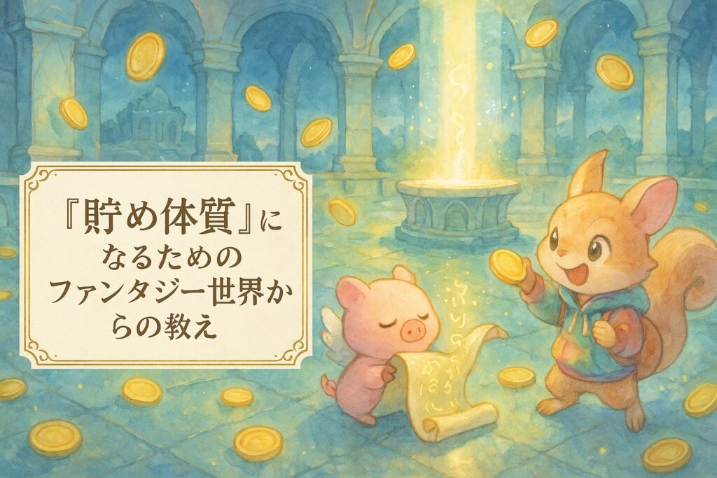 『貯め体質』になるためのファンタジー世界からの教え
