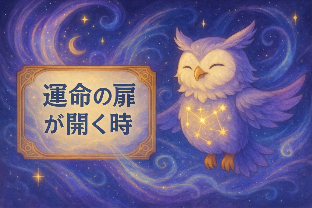 運命の流れを変える“転機のサイン”とは？