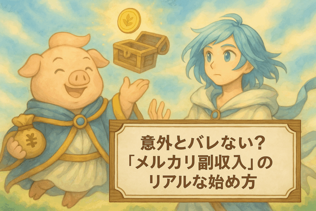 意外とバレない？「メルカリ副収入」のリアルな始め方