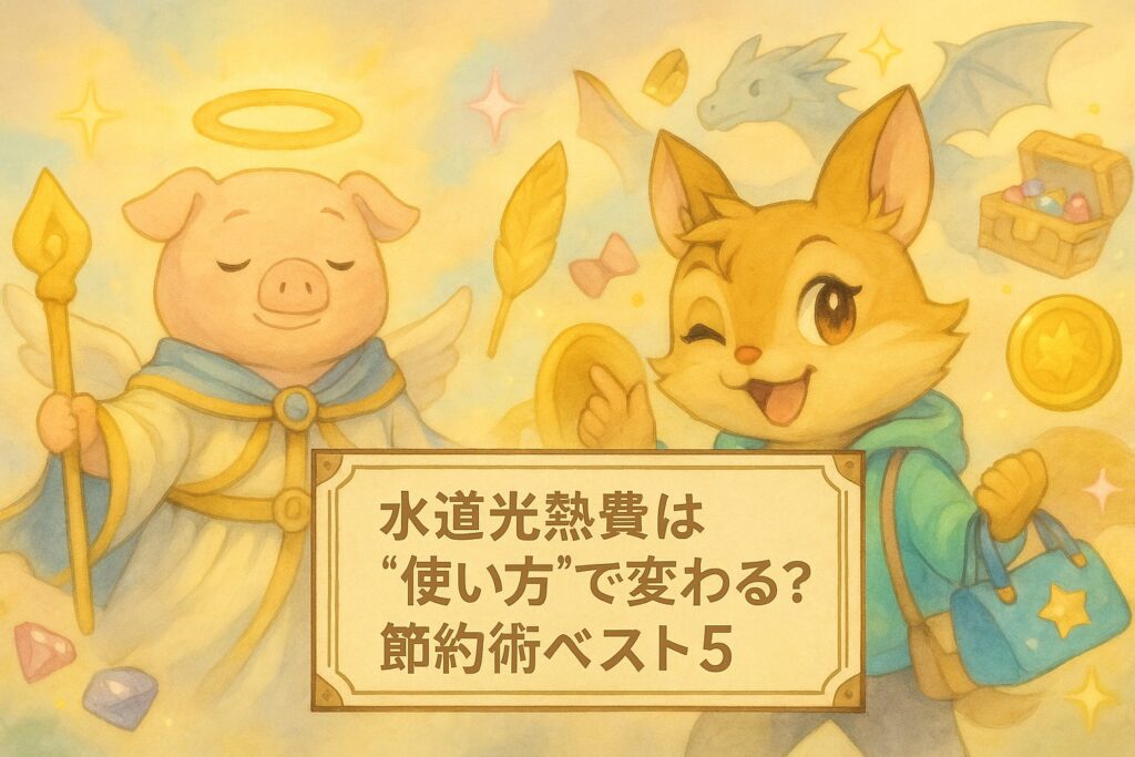 水道光熱費は“使い方”で変わる？節約術ベスト5