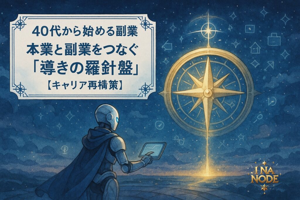 40代から始める副業｜本業と副業をつなぐ“導きの羅針盤”【キャリア再構築】