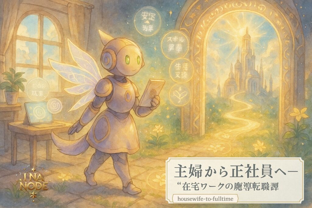 主婦から正社員へ──“在宅ワークの魔導転職譚”