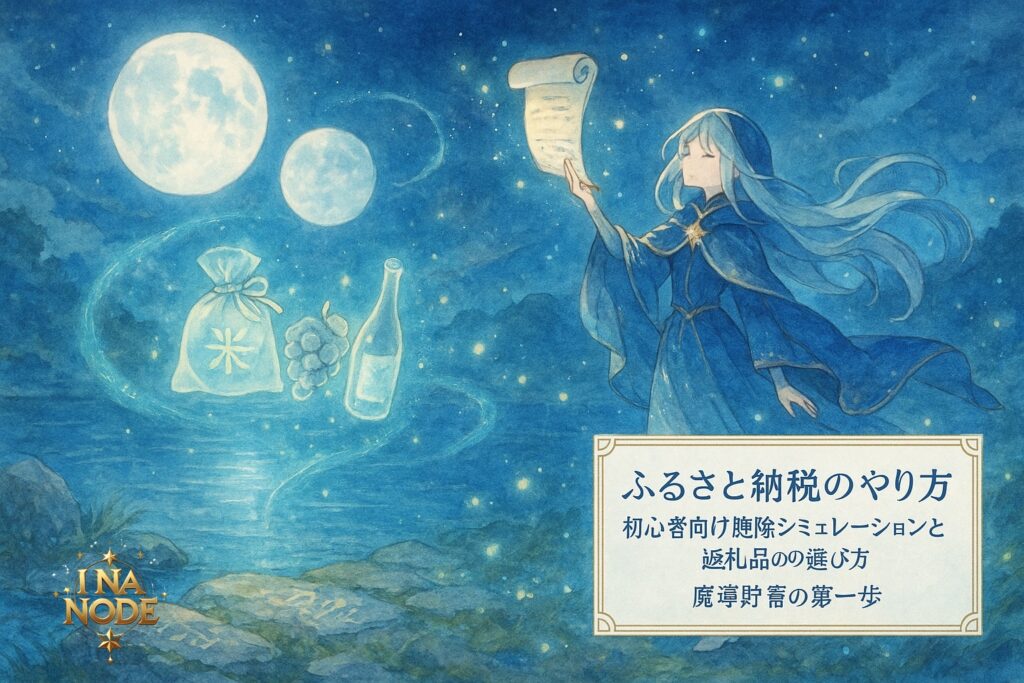 ふるさと納税のやり方 初心者向け控除シミュレーションと返礼品の選び方 魔導貯蓄の第一歩