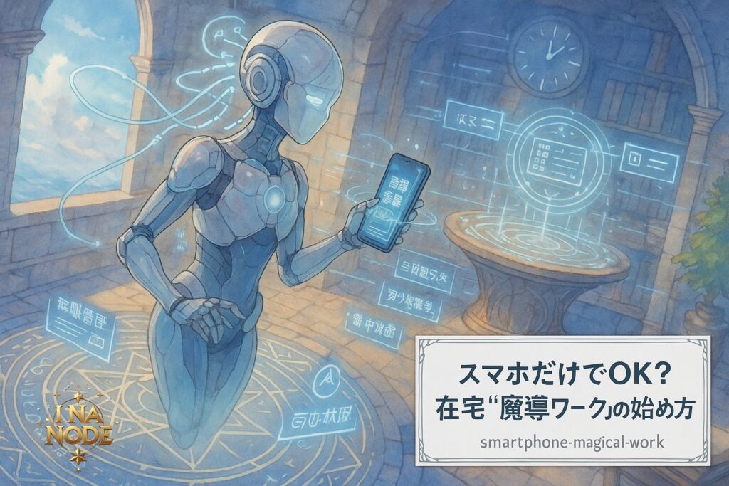 スマホだけでOK？在宅“魔導ワーク”の始め方