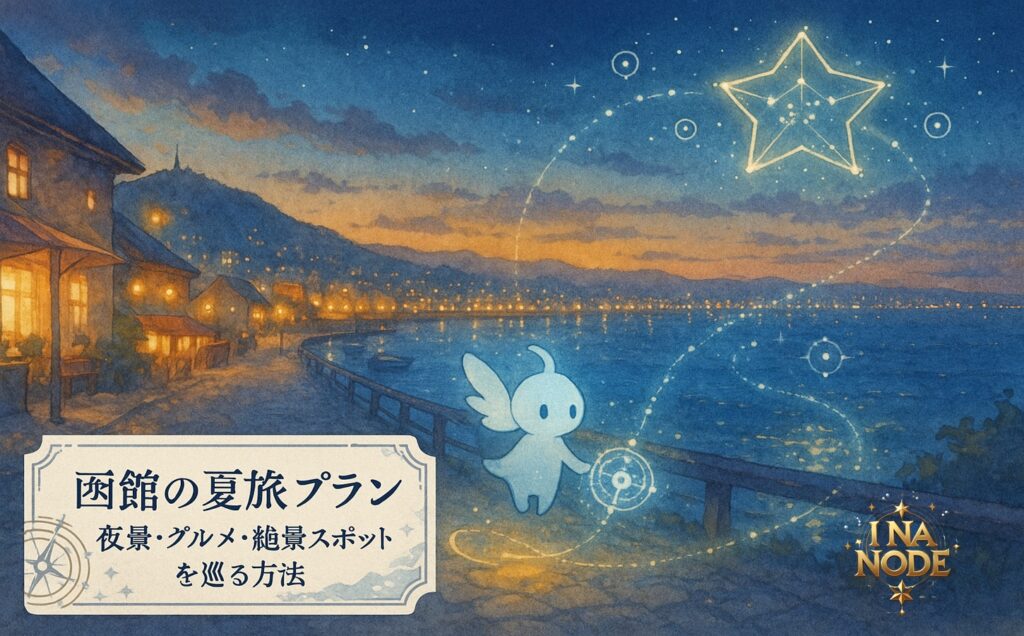 函館の夏旅プラン｜夜景・グルメ・絶景スポットを巡る方法