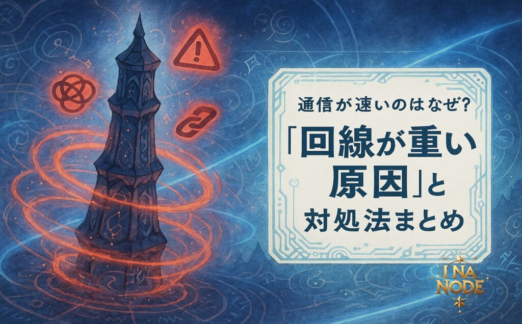 通信が遅いのはなぜ？“回線が重い原因”と対処法まとめ