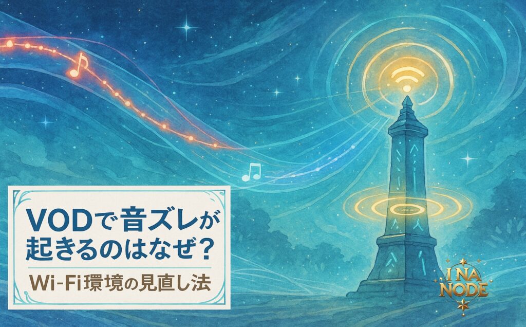 VODで音ズレが起きるのはなぜ？“Wi-Fi環境”の見直し法