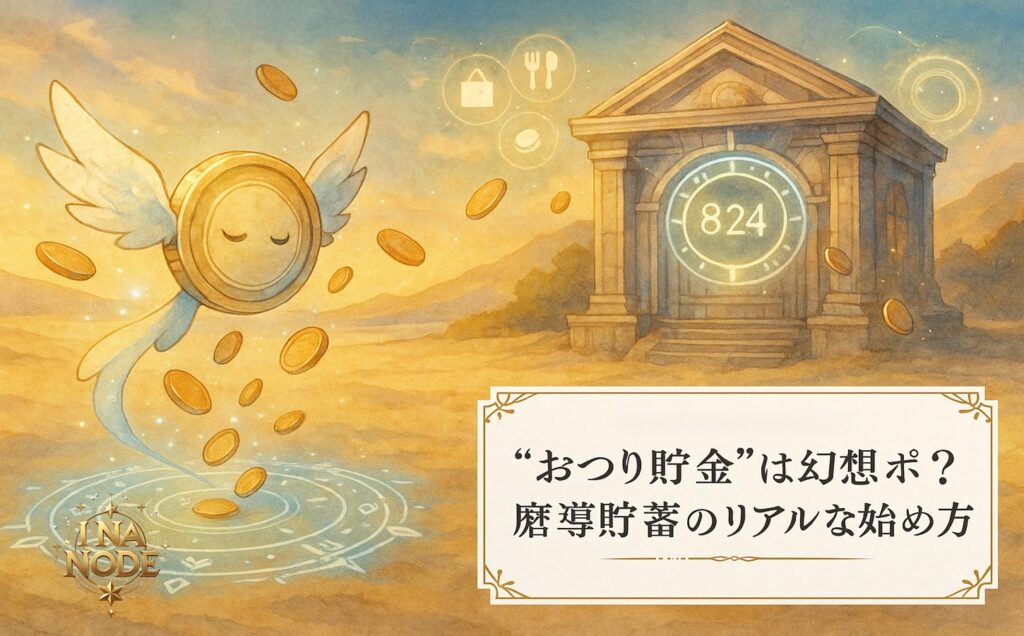 “おつり貯金”は幻想ポ？魔導貯蓄のリアルな始め方