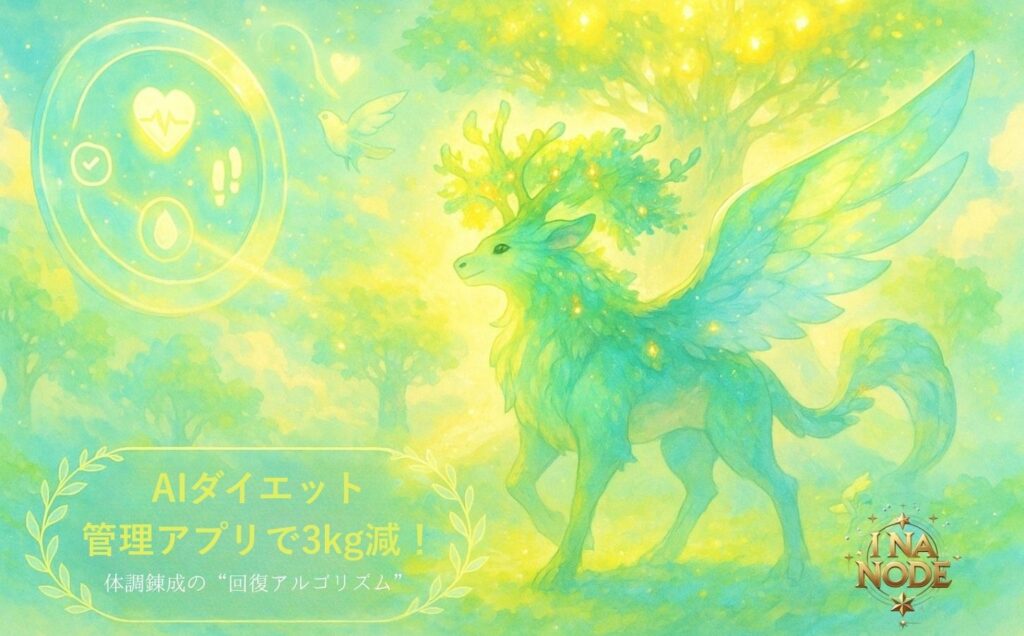 AIダイエット管理アプリで3kg減！体調錬成の“回復アルゴリズム”