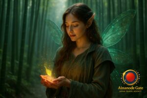 Kyoto Bamboo Forest Travel Guide — Arashiyama Morning Walk with a Fairy Guest