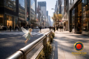 Wingbeat Pace in Ginza: A Quiet Fairy’s City Loop