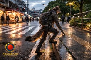 Cloud-Cover Steps Through Ueno’s Edges