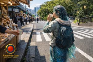 Ueno by Shoulder-Height Rail and Steam