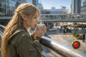 Shoulder Lines of Shinjuku Terrace
