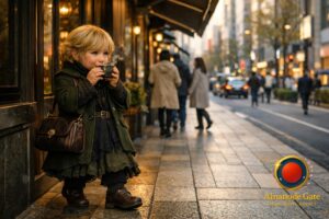 Sidewalk Resonance in Ginza