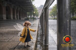 Ground-Calm Drift Across Yaesu Clouds