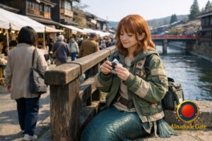Tide-Slow Steps Through Takayama Morning